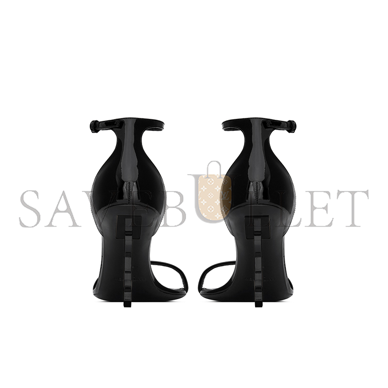 YSL OPYUM SANDALS IN PATENT LEATHER 5576791TVVV1000 YSL OPYUM SANDALS IN PATENT LEATHER 5576791TVVV1000